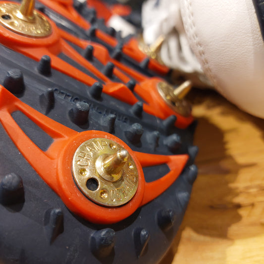 Remove old and fit new spikes.